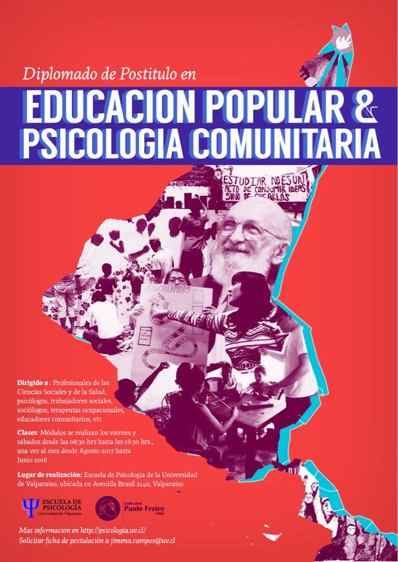 Diplomado de Postítulo en Educación Popular y Psicología Comunitaria II° versión